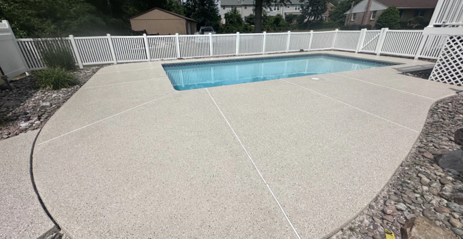 Patio & Pool Deck Epoxy & Flake System Patio & Pool Deck Epoxy & Flake System